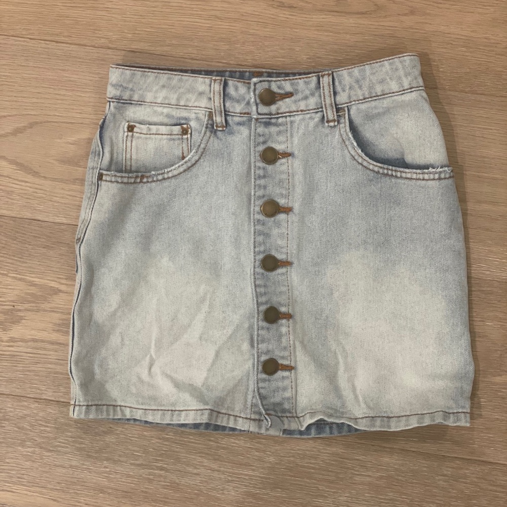 Billabong Good Life Denim Skirt